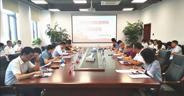 集团党委副书记、总经理吴波一行到沈阳航空工业发展有限公司调研指导